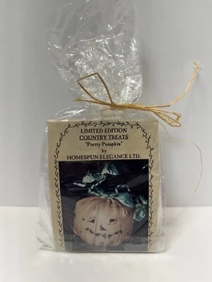 HOMESPUN ELEGANCE 十字绣套件 限量版 漂亮 PUMPKIN 免运费 — 第 1/4 张图片