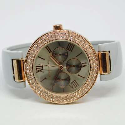 ADRIENNE VITTADINI AD10102 Cuff Bracelet Women's Watch Sz. 6 1/4" New Battery - Image 1 of 4