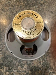 Goodmans Axiom 22 MK II 12" Fullrange Alnico Untested. - Picture 1 of 11