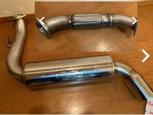 FUJITSUBO for Toyota 89-99 MR2 SW20 3S-GTE TURBO 19.2 lbs Exhaust Muffler NEW - Picture 1 of 5