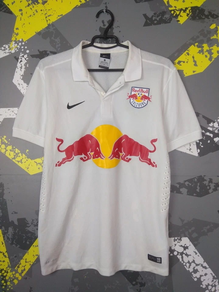 Camiseta de fútbol Red Bull Salzburg local 2014-2015 Nike auténtica para hombre talla M ig93 Foto 1 de 4