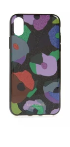 Kate Spade New York Glitter Floral Collage Iphone XS/X - Brand New In Bag - Picture 1 of 4