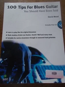 100 Tips for Blues Guitar You Should have Been Told by David Mead with FREE CD - Picture 1 of 1
