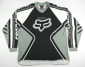 Vintage FOX RS Racing Motocross Dirt Bike 100% Cotton Jersey Size Men's XXL - Bild 1 von 7