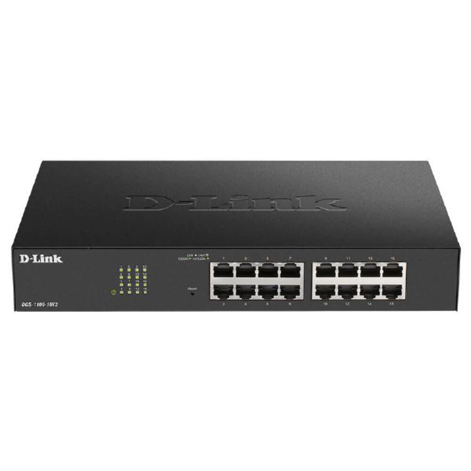 D-Link 16-Port Gigabit Smart Managed Switch with 16 RJ45 Ports - image 1 of 1