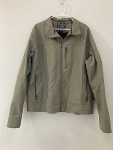 Kuhl Herren Gr. XXL Burr Jacke Fleece gefüttert Patina Dye braun Full Zip - Bild 1 von 7