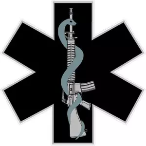 Tactical Medic Reflective Vinyl Decal Sticker Swat SOL Paramedic EMT EMS Rescue - Picture 1 of 3