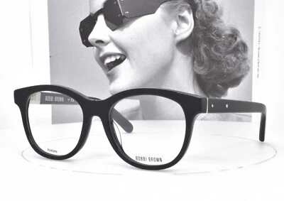 BOBBI BROWN Anteojos Ojo de Gato Marco Negro Brillante 51-18-135 Dalton 807 Foto 1 de 4