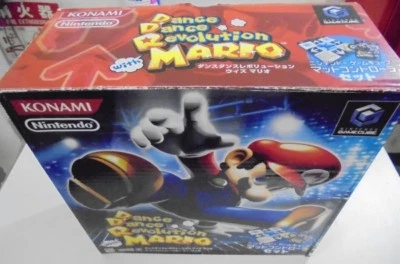 [Used} Dance Dance Revolution With Mario (Mat Controller Included) GameCube  - Image 1 of 2