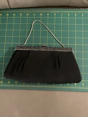 Women Evening Clutch Bags Metal Frame Evening Bag Ande’ 9.5x5” - Image 1 of 3