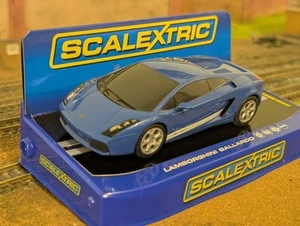 SCALEXTRIC C3075 - LAMBORGHINI GALLARDO - BLUE - Picture 1 of 5