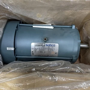 BRANDNEU RELIANCE ELEKTRISCHER 5 PS SÄBELMOTOR U/MIN 3490 P18S3029 PH3 184T 5 PS - Bild 1 von 4