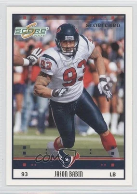 Scorecard 2005 /599 Jason Babin #117 - Imagem 1 de 2