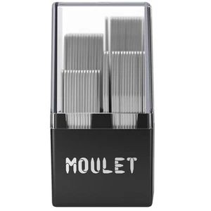 56 Metal Collar Stays for Men's Dress Shirts – Premium Collar Inserts in 4 Sizes - Picture 1 of 8