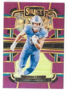 2023 Panini Select - Concourse Sam LaPorta #35 Viola Prizm /75 (RC) - Foto 1 di 3