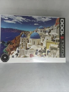 Eurographics 1000 Piece Jigsaw Puzzle OIA Santorini Greece New UNOPENED - Picture 1 of 6