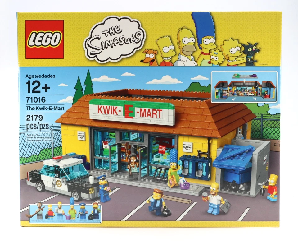 LEGO Simpsons Simpsons Kwik-E-Mart 71016 Brand New Factory Sealed - Image 1 of 4