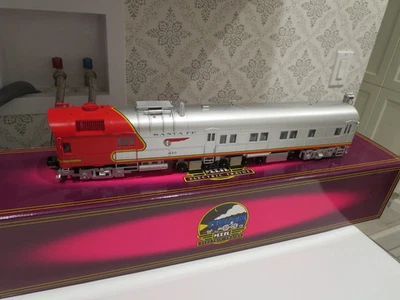 MTH PREMIER ATSF SANTA FE WARBONNET DC3 RAIL INSPECTION CAR 20-2380-1 NEW RARE!! - Image 1 of 4