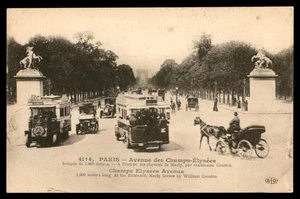 Postcard Champs Elysees Avenue, Paris - Picture 1 of 2