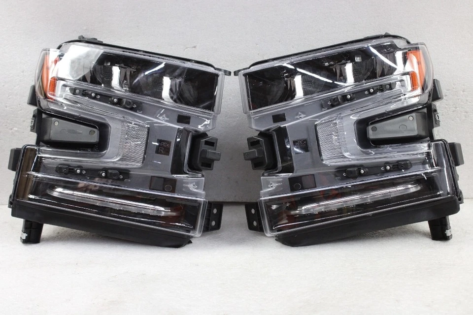 FITS 19-21 Chevy Silverado 1500 OE Style Full LED Headlights w/LED Signal Lamps - Image 1 of 1