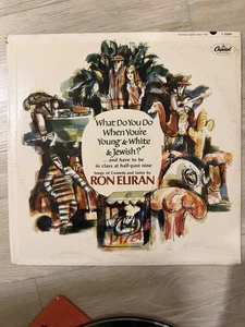 Ron Eliran : What Do You Do When You're Young & White & Jewish? Capitol LP Album - Picture 1 of 3
