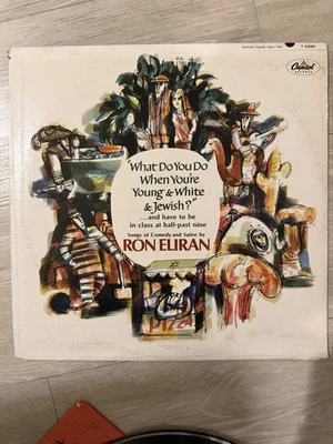 Ron Eliran : What Do You Do When You're Young & White & Jewish? Capitol LP Album Foto 1 de 3