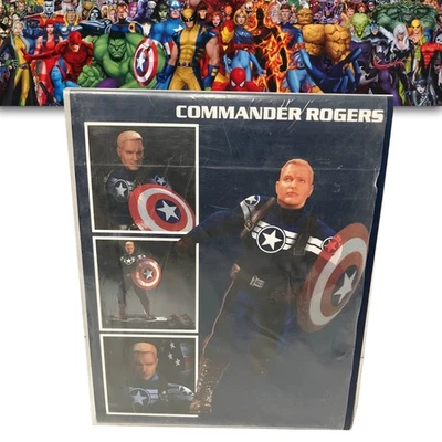 Mezco Toyz One:12 Collective PX Previews Exclusivo Marvel Commander Rogers 2016 Foto 1 de 4