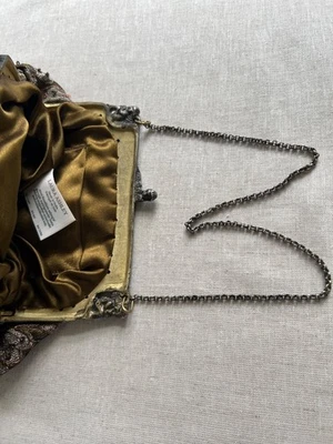 Laura Ashley Vintage-style evening Bag, Beaded Lace, Unique, Rare find  - Image 1 of 4