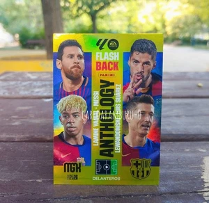 LIONEL MESSI - LAMINE YAMAL FLASHBACK ANTHOLOGY MEGACRACKS 2025-26 PANINI 💵🇪🇦 - Imagen 1 de 2