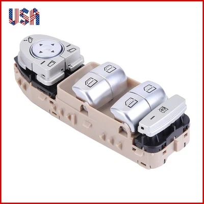 New Front Left Plastic Power Window Switch For Mercedes-Benz E200 Etc. 2017 US - Image 1 of 4