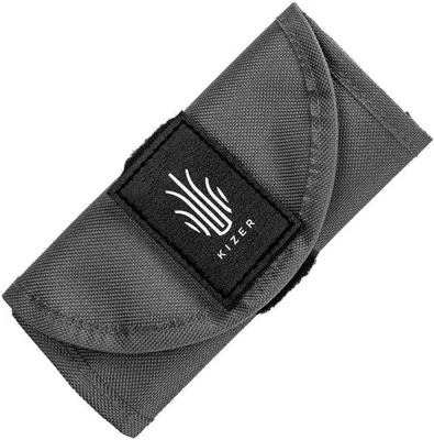 Kizer Cutlery Knife Roll Gray Nylon Will Hold Up To Eight Folding/Pocketknives - Изображение 1 из 4