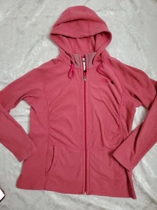 The North Face Pink Fleece Women's Large Full-Zip - Picture 1 of 10