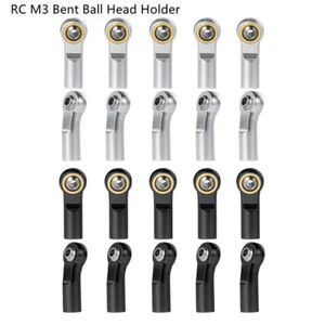 10 Stück RC M3 Metall Kugelkopf Halter Link Rod End Kugelgelenk für 1/10 SCX10 Auto - Bild 1 von 13