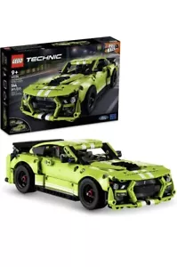 Technic Ford Mustang Shelby GT500 Juego de Construcción 42138 Pull Back Drag Coche de Juguete de Carreras - Imagen 1 de 6