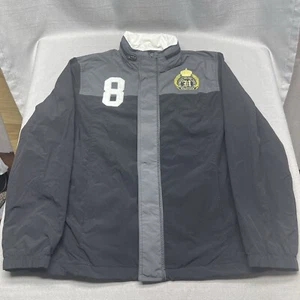 Vintage Tommy Hilfiger Outdoor Waterproof Fleece Black Jacket Men’s Large - Picture 1 of 16