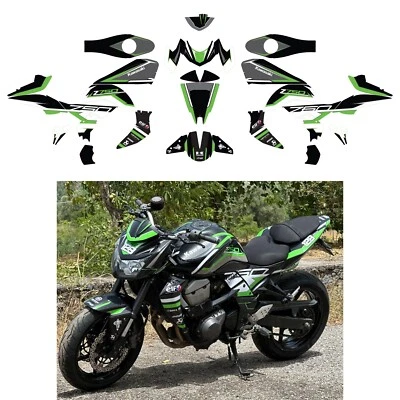 Set Graphic Stickers for Kawasaki Z750 Decals Complete From 2007 A 2022 - Image 1 of 3
