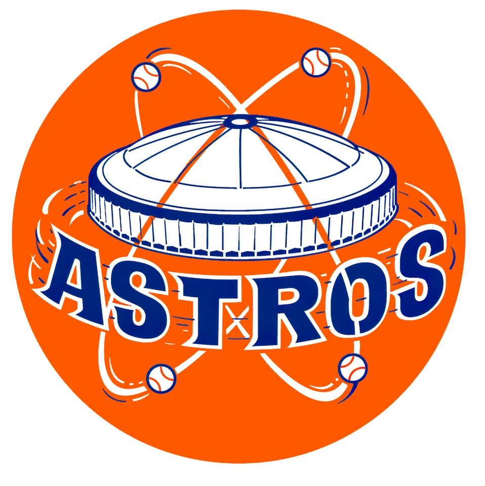 Houston Astros MLB Baseball Sticker Decal 06 - Image 1 of 1