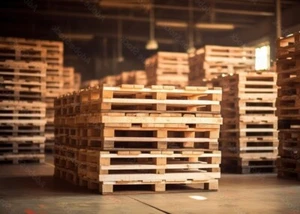Used Wooden Pallets – Standard UK Euro Size – Garden DIY Furniture Firewood - Picture 1 of 12