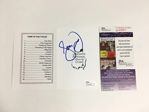 Jason Day Signed Masters Augusta Scorecard JSA Coa - Picture 1 of 1