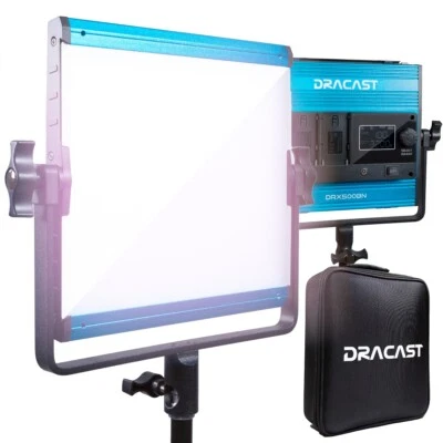 Dracast LED500 X Series Bi-Color LED Light with Dual NP-F Battery Plate - Image 1 of 4