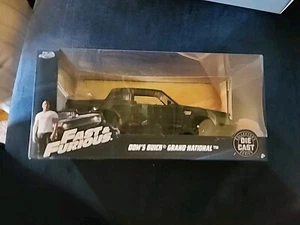 JADA FAST FURIOUS DOM'S 1987 BUICK GRAND NATIONAL 1:24 SCALE DIECAST MODEL CAR - Picture 1 of 6