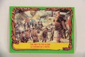 Raiders Of The Lost Ark 1981 Card #81 The Way To The Altar FR-ENG OPC L018007 - Picture 1 of 2