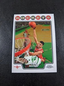 2008-09 Topps Chrome Yao Ming #11 🔥 Houston Rockets HOF 🇨🇳 - Picture 1 of 4