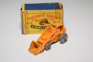 PALA ESCAVATORE IDRAULICO MATCHBOX LESNEY 24 WEATHERILL 1:64 OTTIMA SCATOLA - Foto 1 di 7
