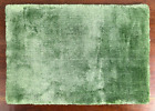Solid Accent Viscose Table Mat Kitchen Décor Placemat Handmade Green Small Rug