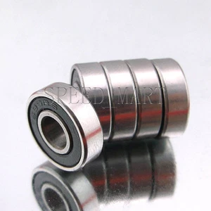 5 PIEZAS 688-2RS 688RS rodamiento de bolas blindado de goma de ranura profunda (8 mm * 16 mm * 5 mm) - Imagen 1 de 4