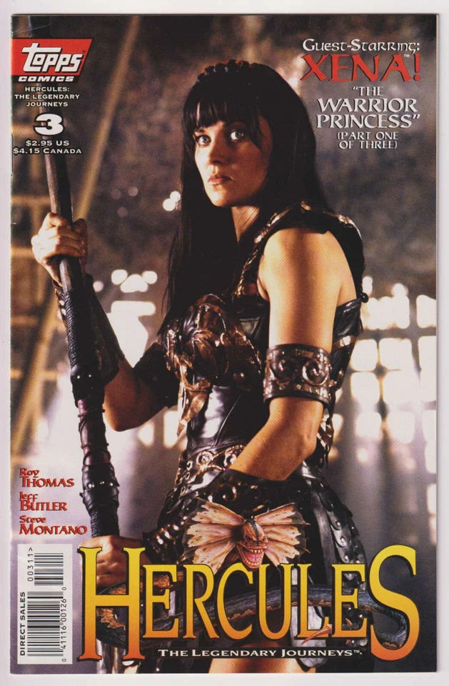 M5960: Hercules: The Legendary Journeys #3, Vol 1, VF Condition, Variant - Image 1 of 1