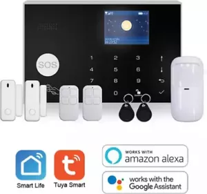 Tuya Smart Live 4G Home Security Alarmsystem mit kabelloser PIR-Bewegung - Bild 1 von 1