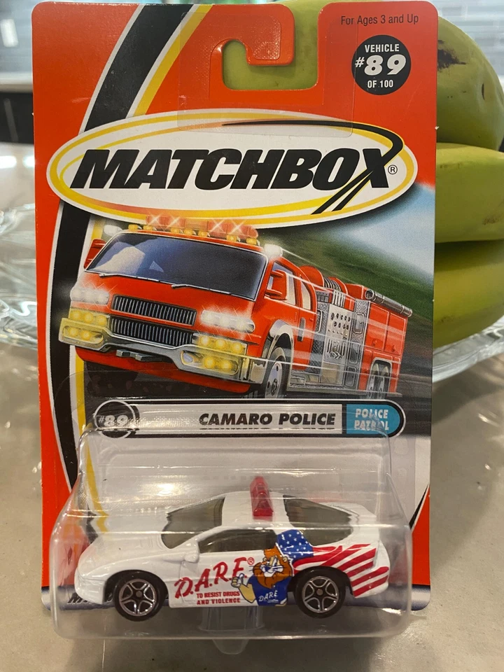 2000 Matchbox    CAMARO POLICE CAR   Police Patrol Series #89 - Image 1 of 1