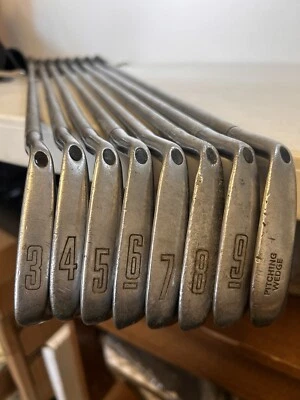 Hogan RH Ultradyne II 3-PW Iron Set Counter Torque Twist Shafts Golf Pride Grips - Image 1 of 4